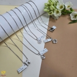 Dây chuyền vàng trắng (mã DCVT 425)